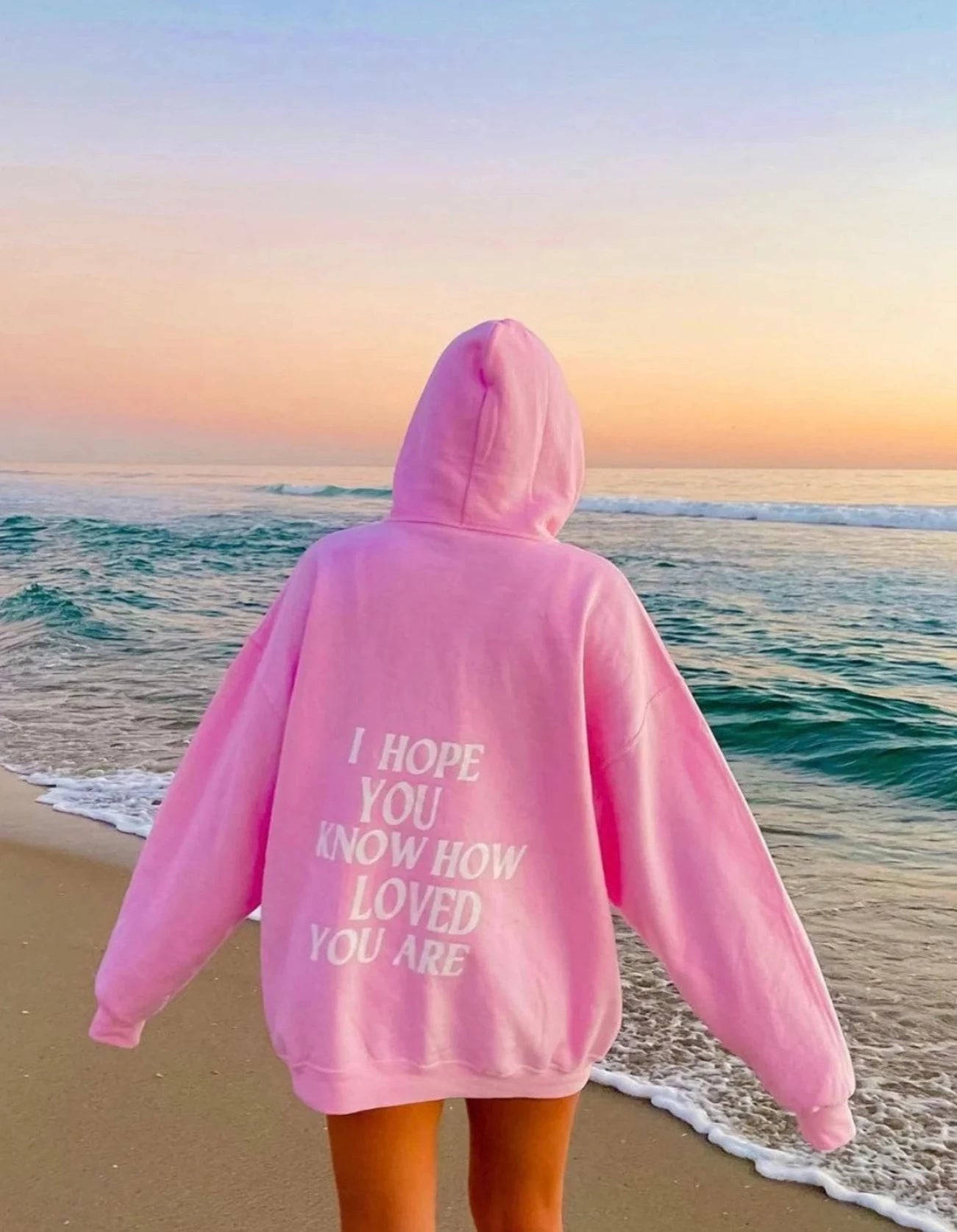 Teenage Aesthetic, pink hoodie, white text, HD Phone Wallpaper