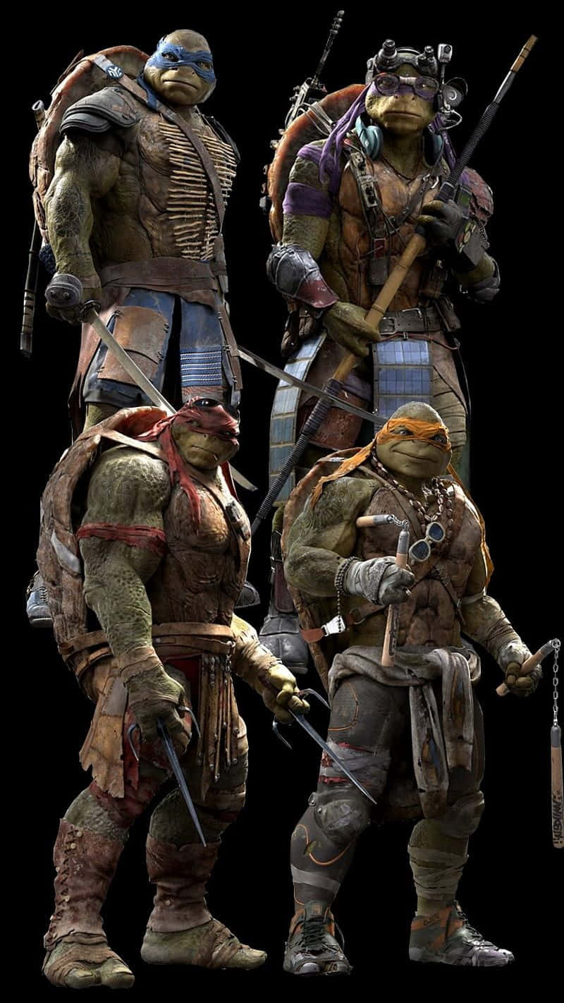 Teenage Mutant Ninja Turtles, comic book, armored mutant turtles, HD Phone Wallpaper
