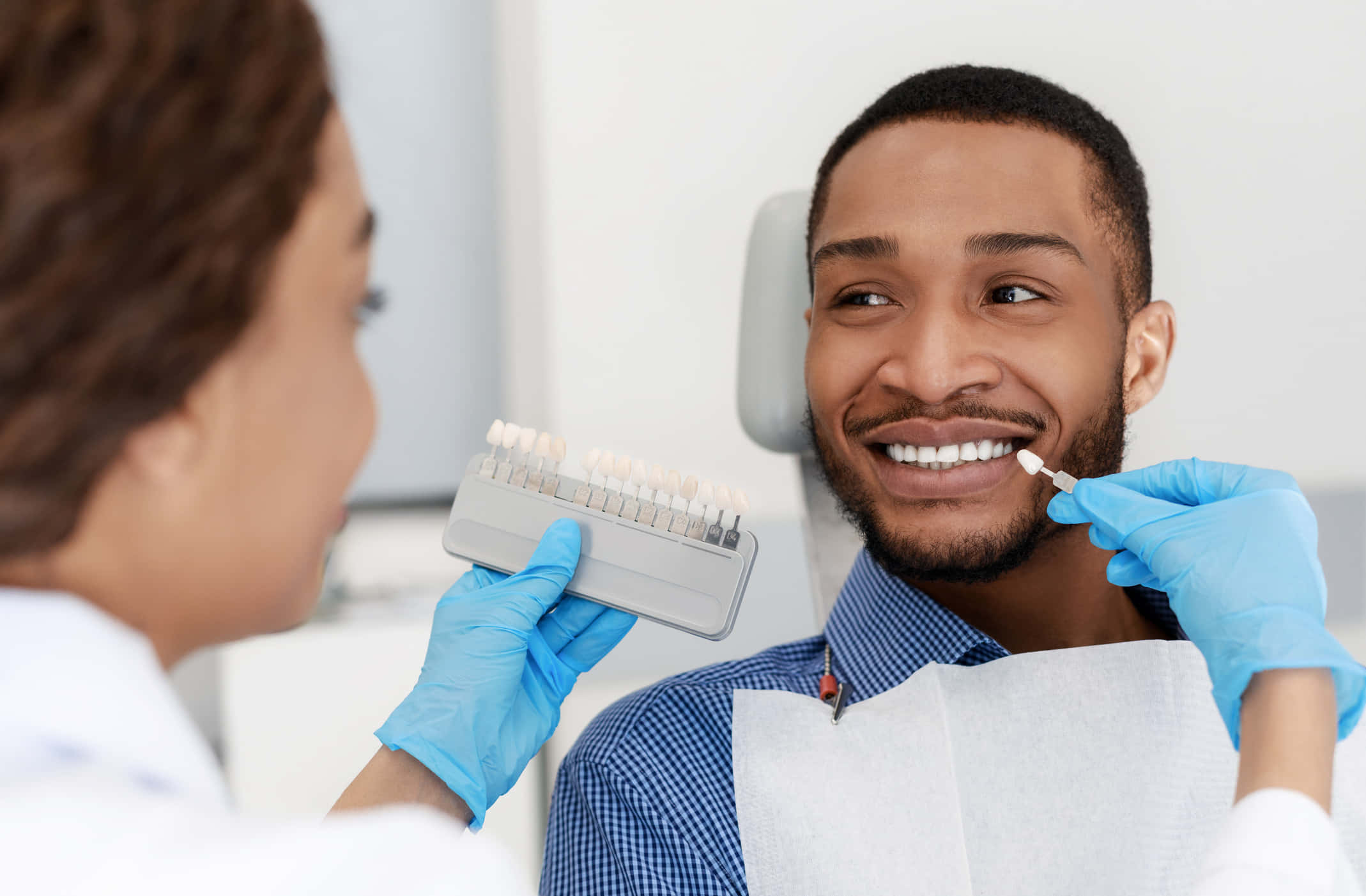teeth whitening, dental chair, dentist, Full HD Desktop Wallpaper
