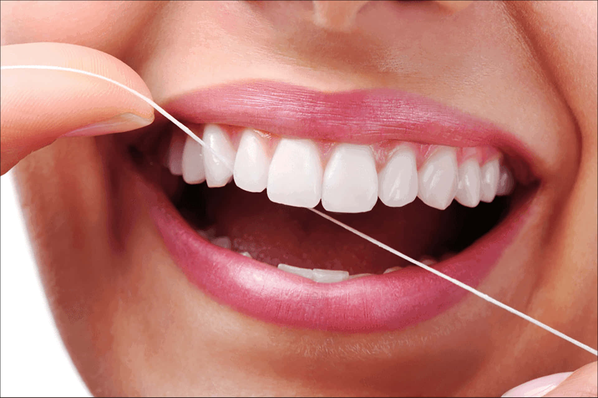 Permanent Teeth Floss, dental floss, bright white teeth, Full HD Desktop Wallpaper