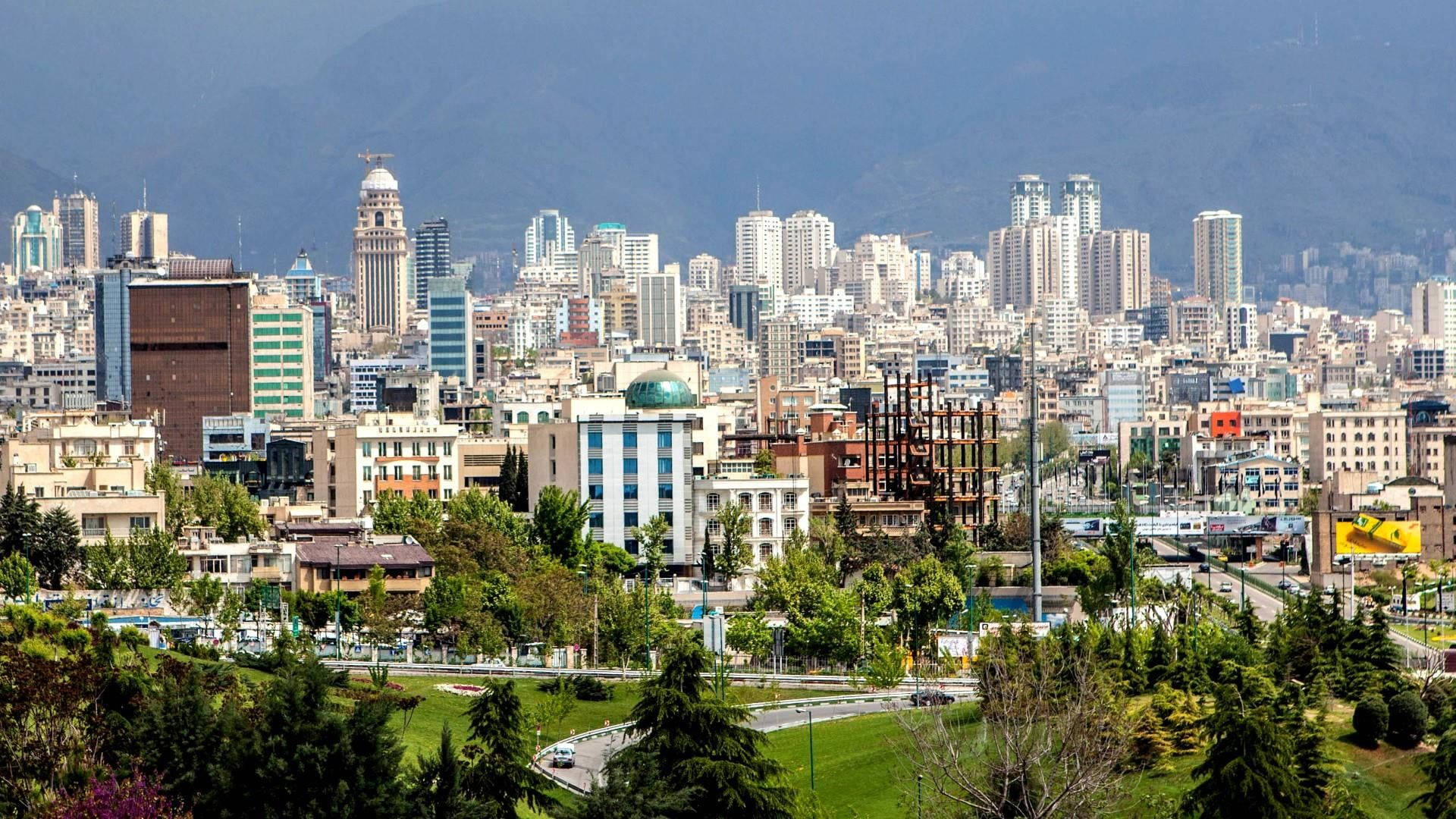 Tehran, cityscape, modern skyscrapers, Full HD Desktop Wallpaper