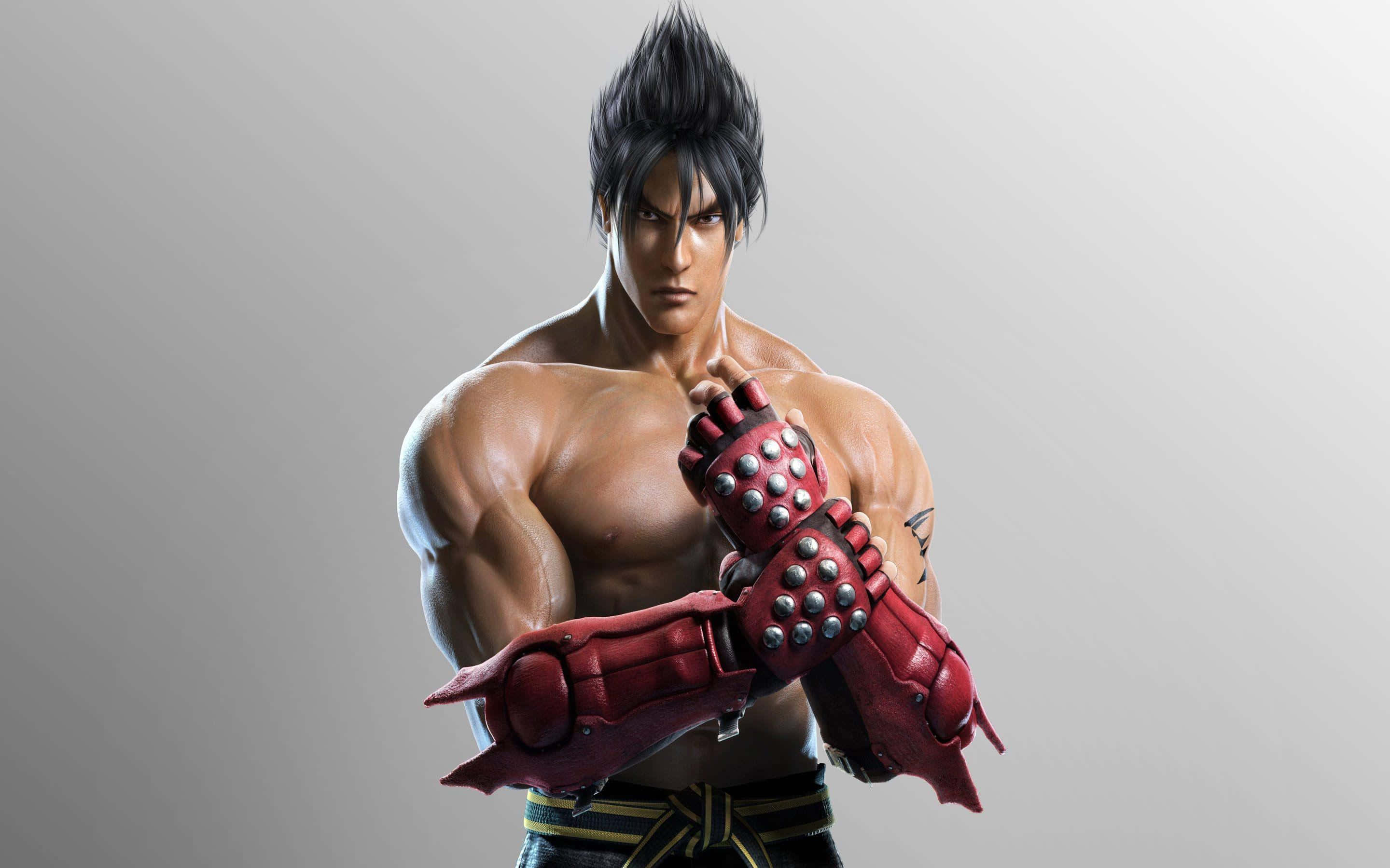 Tekken Characters, anime fighter, spiky black hair, 2K Desktop Wallpaper