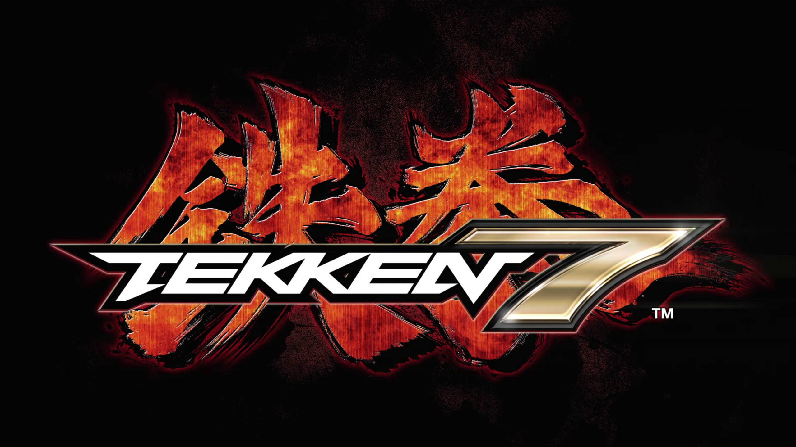 Tekken 7, fiery orange, red, 2K Desktop Wallpaper