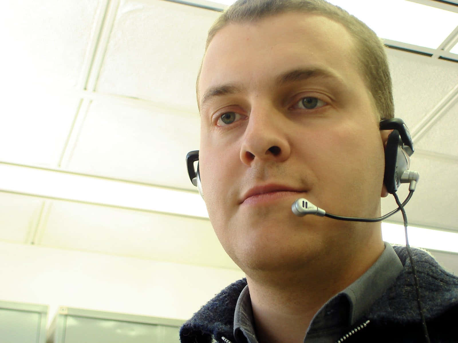 Telemarketing, headset, microphone, HD Desktop Wallpaper