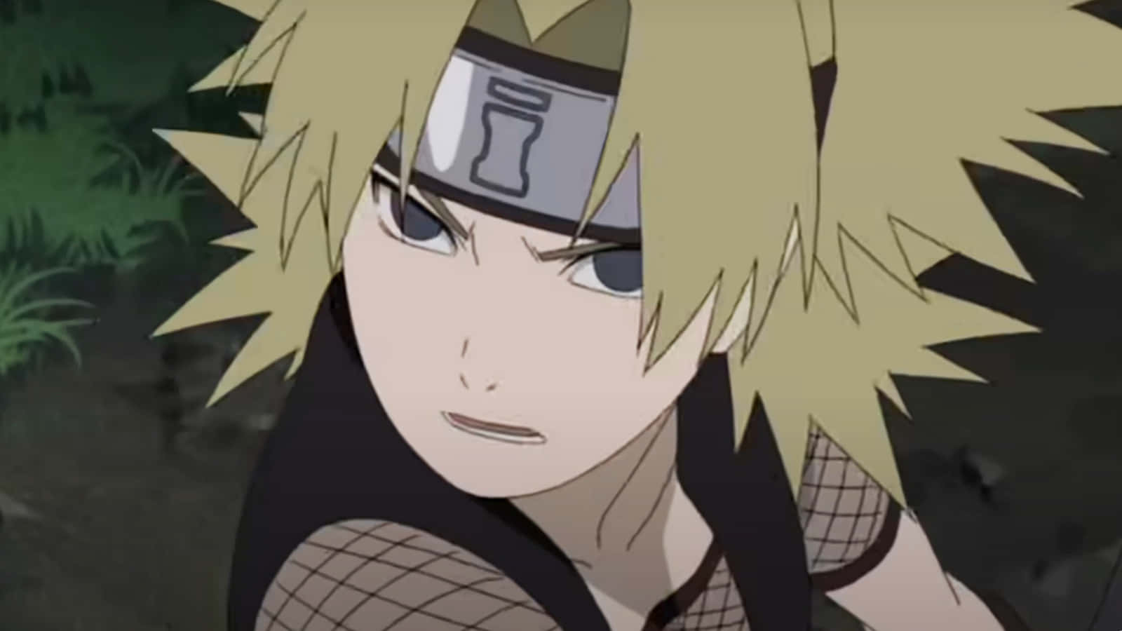 Temari, spiky blonde hair, headband, HD Desktop Wallpaper