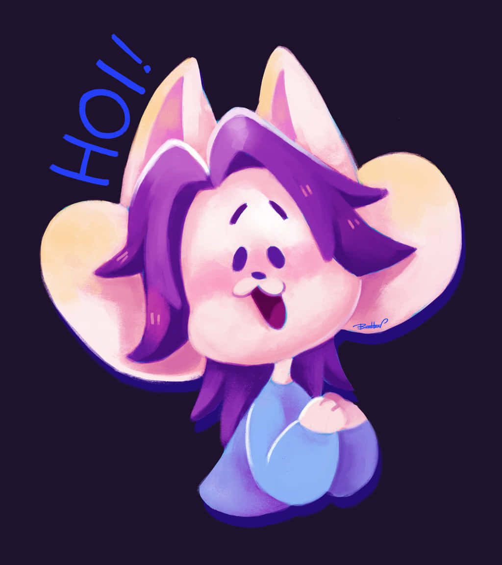 Temmie, Undertale, anime, SD Phone Wallpaper