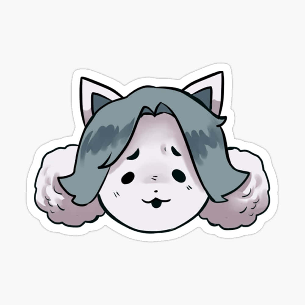 Temmie, Undertale, chibi-style, SD Desktop Wallpaper