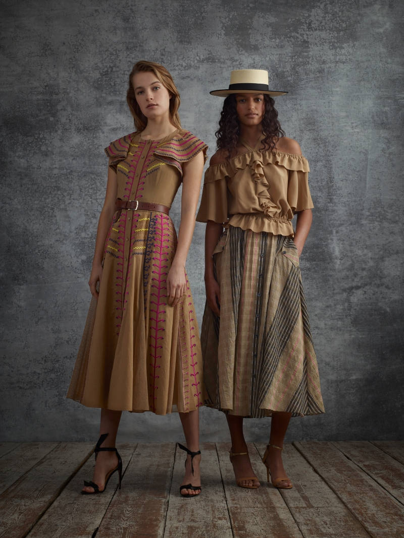 Temperley London, brown dresses, earth-toned bohemian dresses, SD Phone Wallpaper