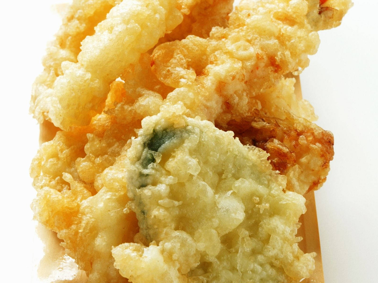 Fried Tempura, Cucumber, Golden, HD Desktop Wallpaper
