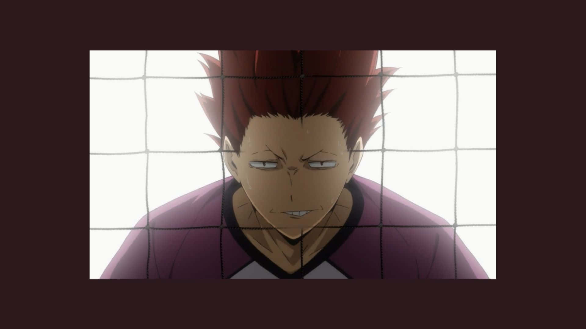 Tendo Satori, spiky red hair, volleyball match, Full HD Desktop Wallpaper