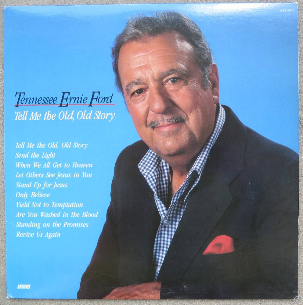 Tennessee Ernie Ford, Tell Me the Old Old Story, dark suit, SD Phone Wallpaper