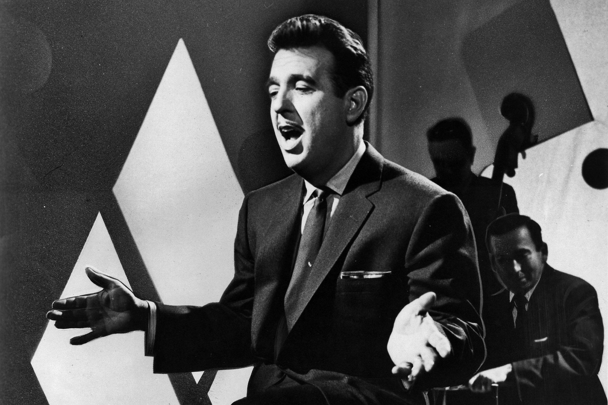 Tennessee Ernie Ford, 1970s, male singer, Full HD Desktop Wallpaper