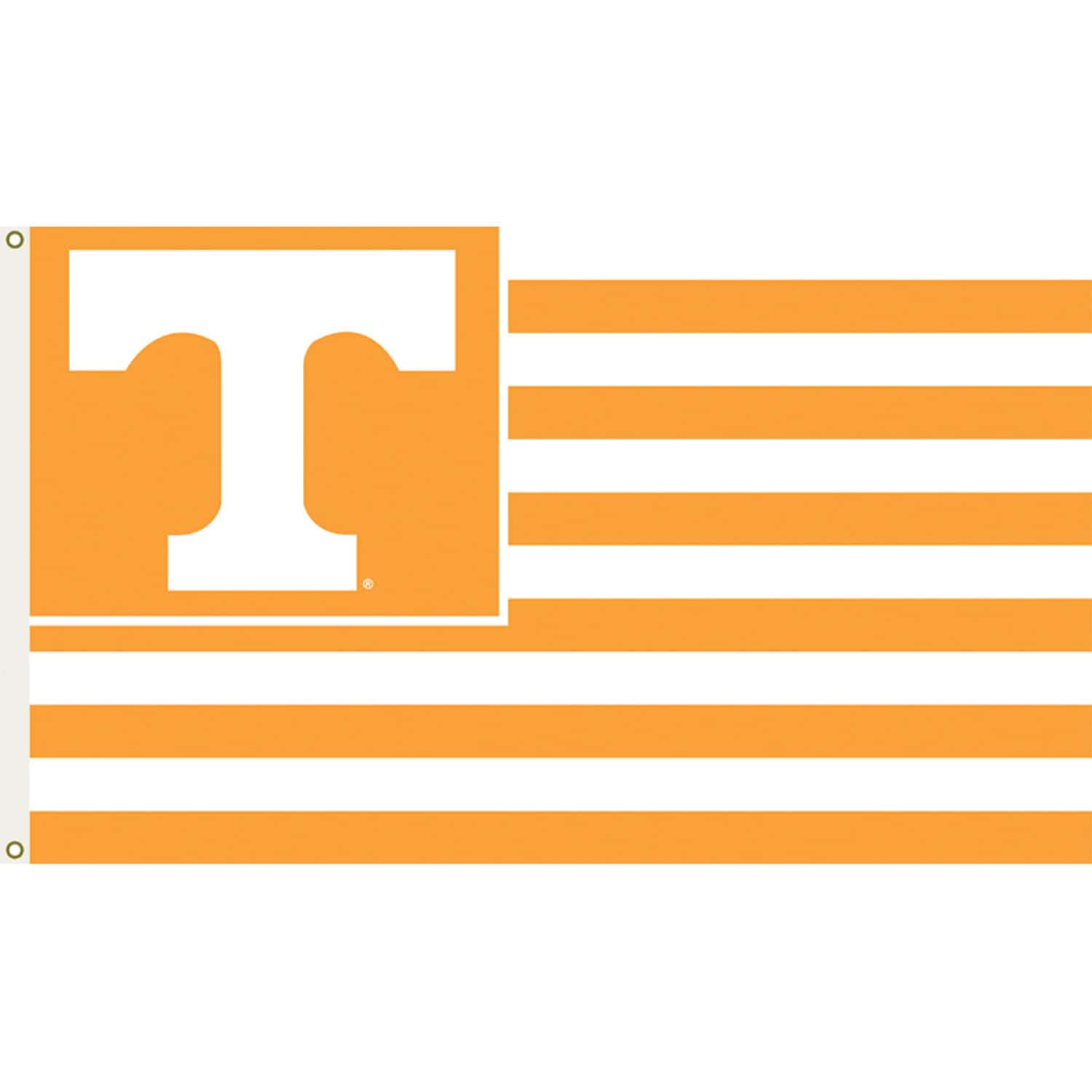 Tennessee Flag, orange, white, HD Desktop Wallpaper