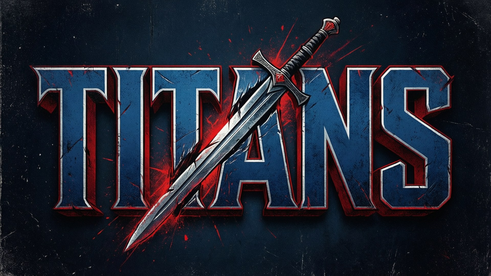 TITANS, blue, red, Full HD Desktop Wallpaper