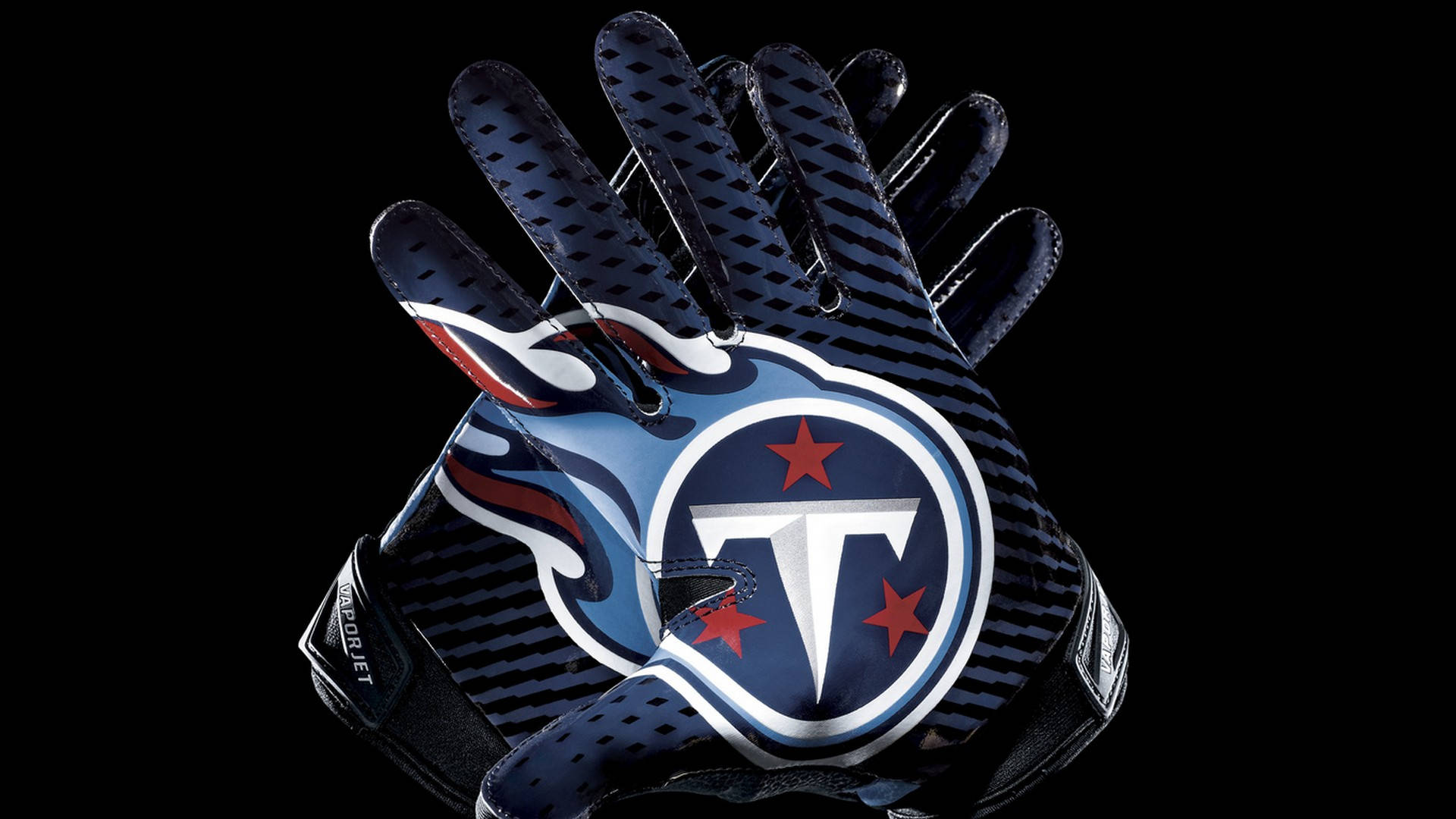 Tennessee Titans, football gloves, team logo, Full HD Desktop Wallpaper