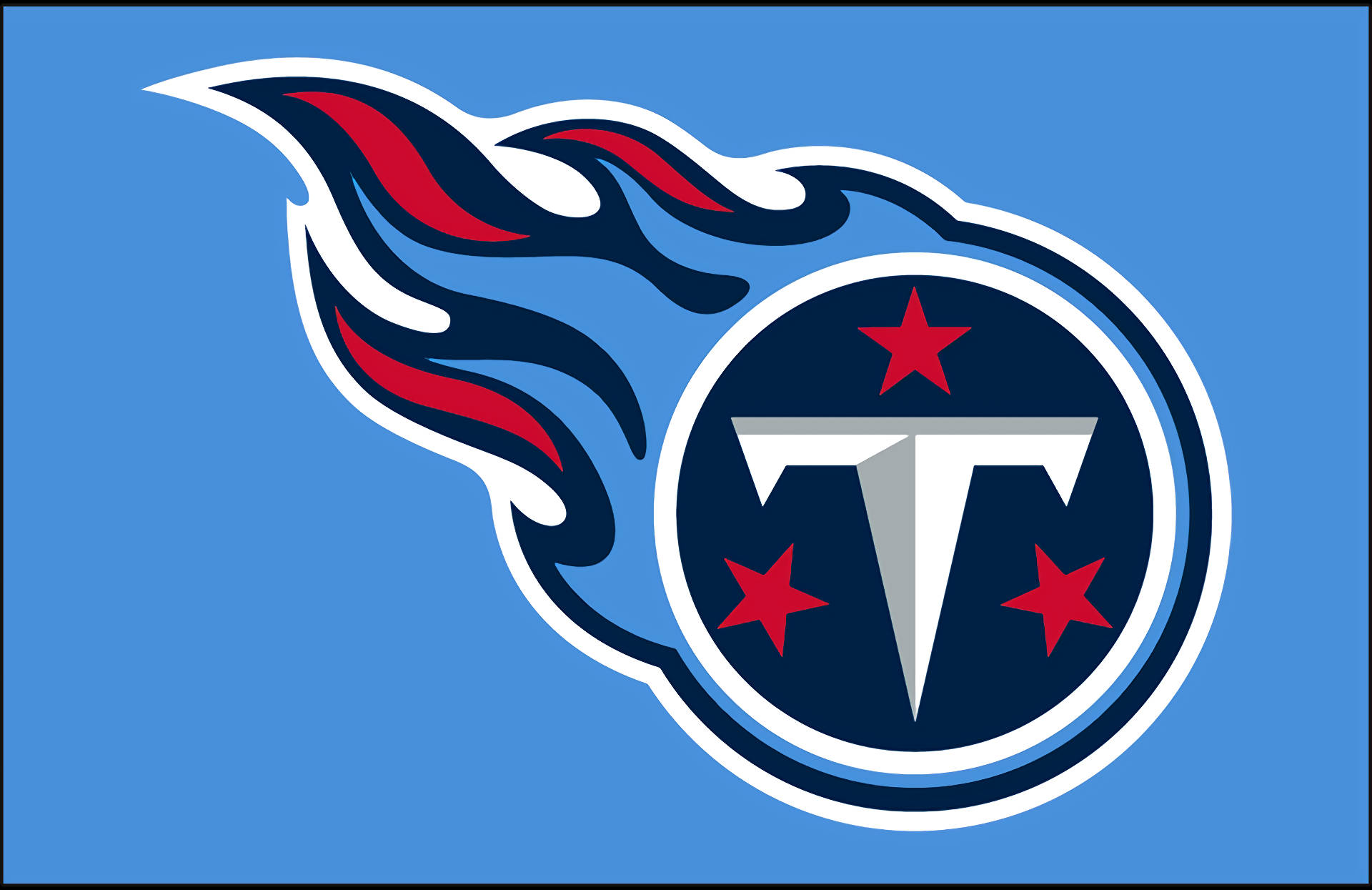 Tennessee Titans, blue, red, Full HD Desktop Wallpaper