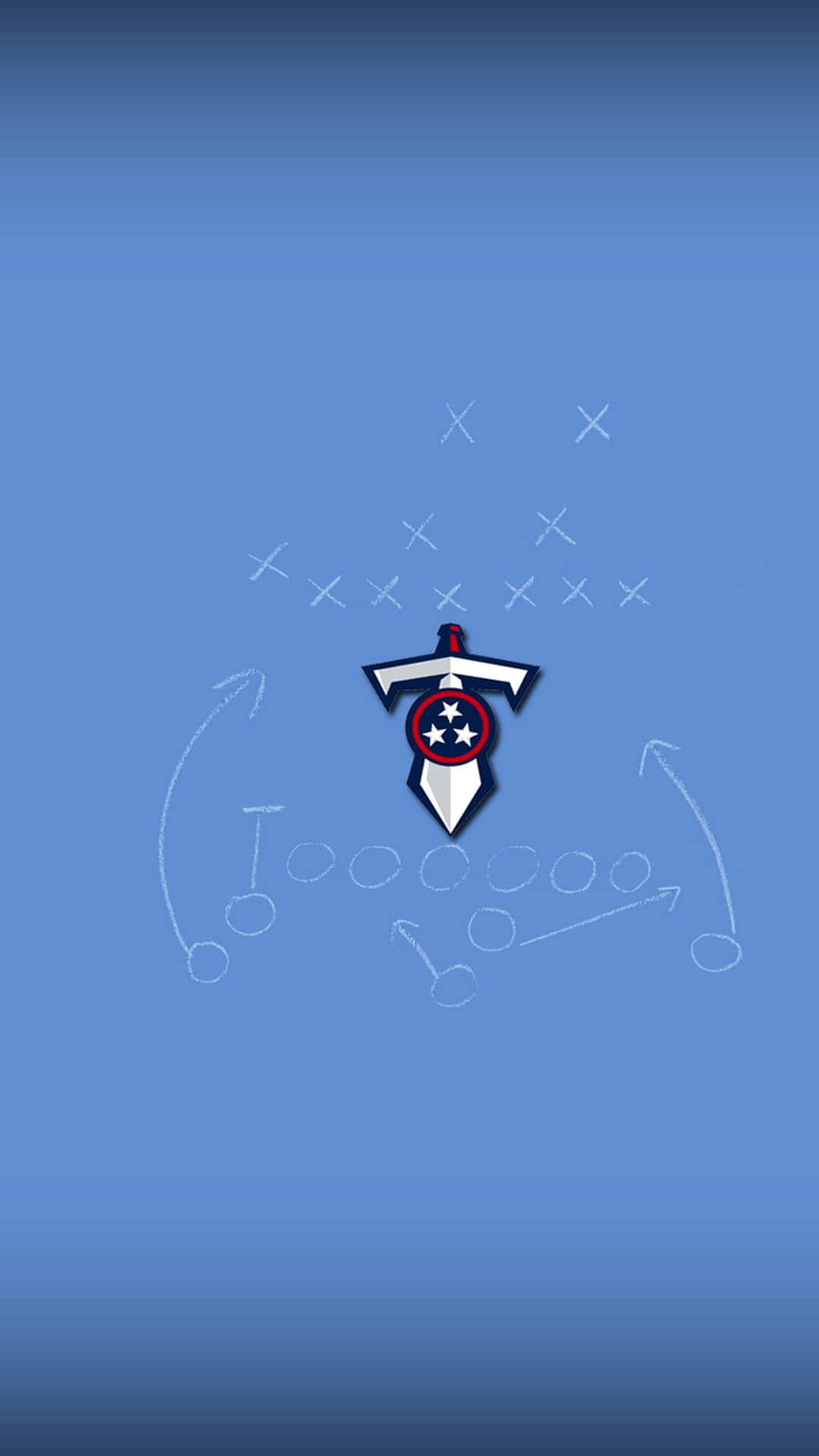 Tennessee Titans, iPhone, blue background, Full HD Phone Wallpaper