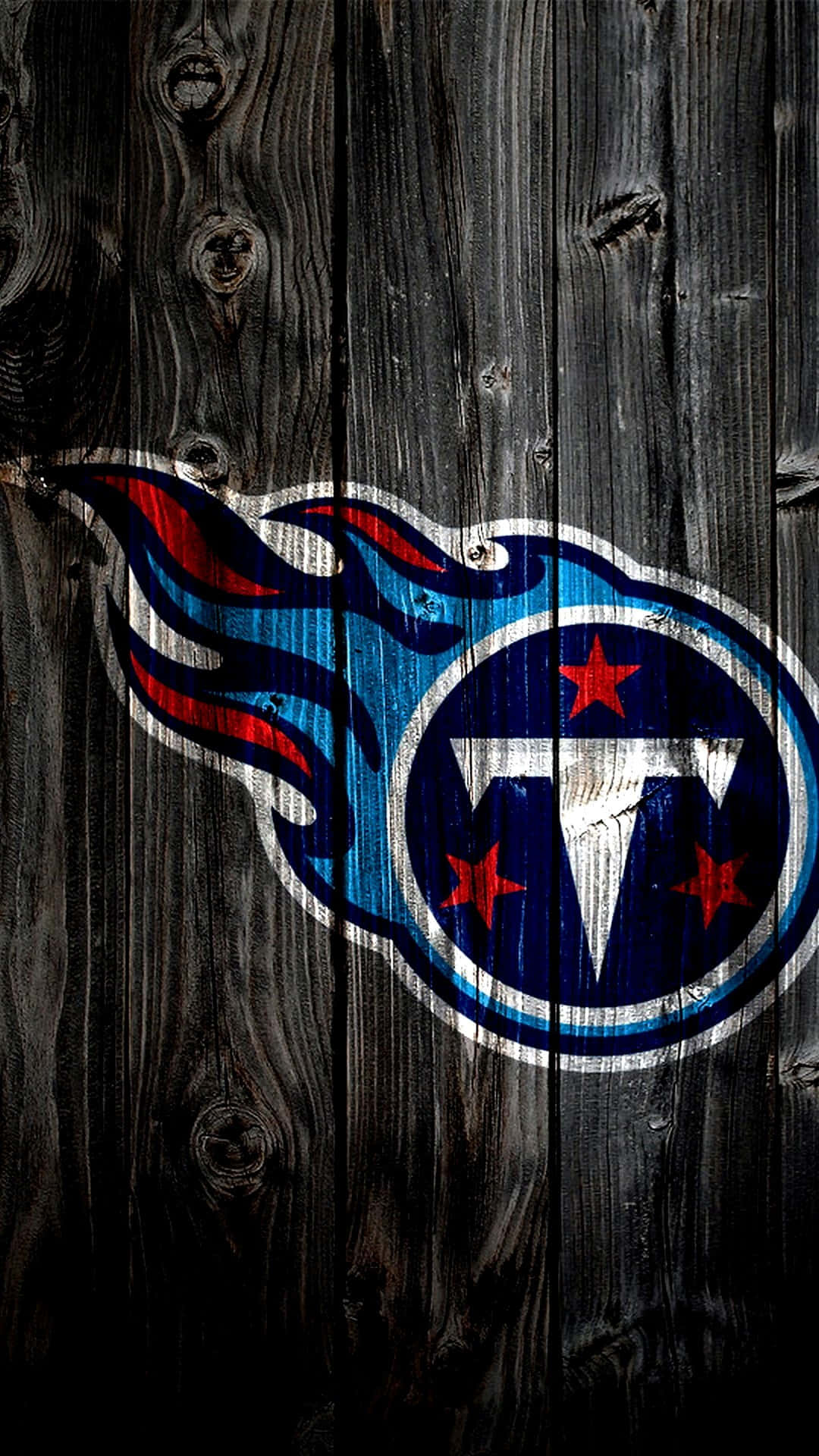 Tennessee Titans, logo, dark weathered wooden planks, Full HD Phone Wallpaper
