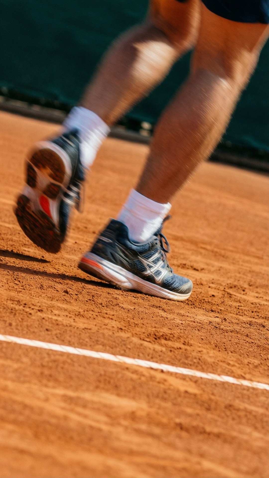 tennis player, legs, shoes, Full HD Phone Wallpaper