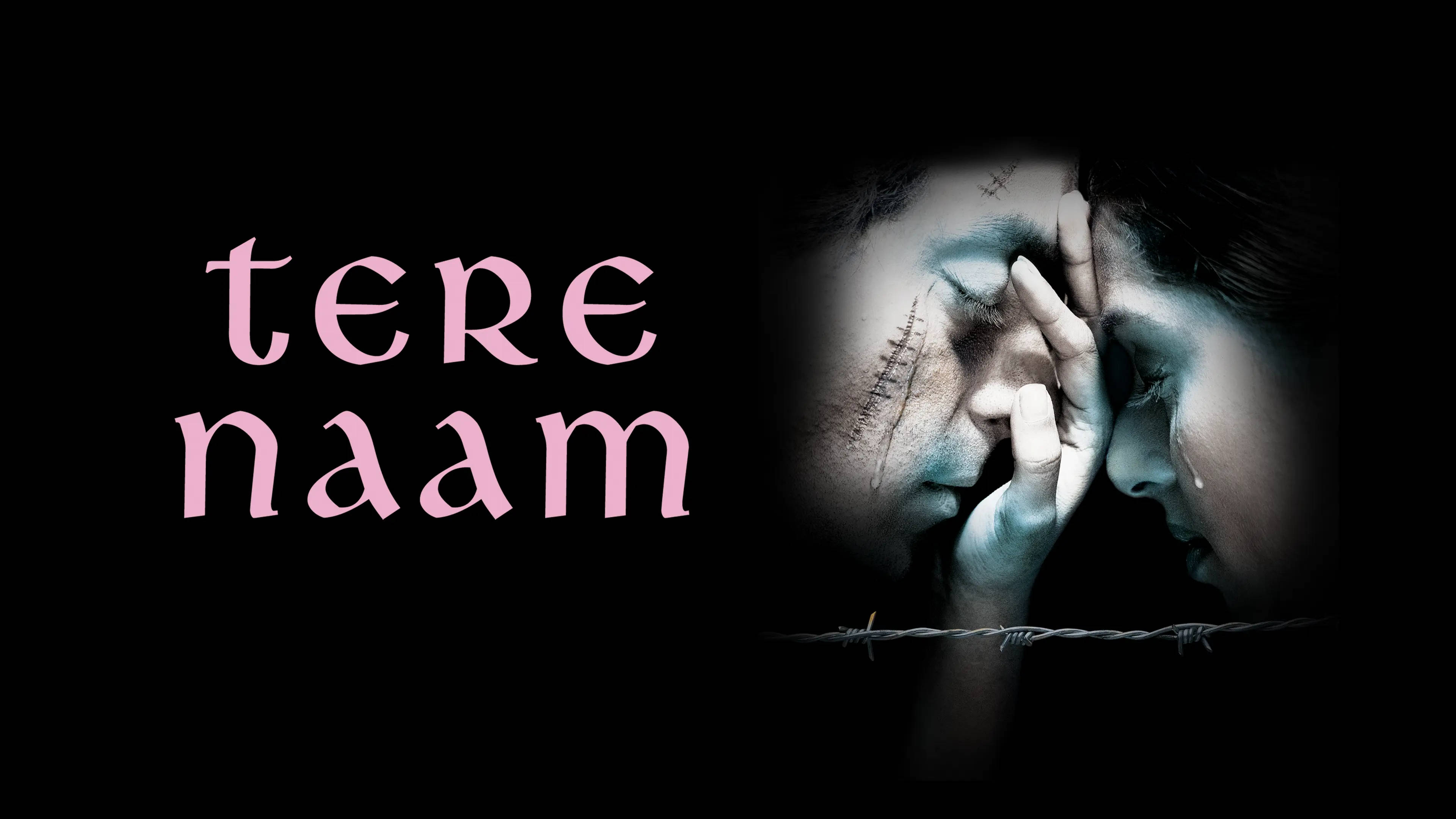 Tere Naam, foreheads together, barbed wire, 4K Desktop Wallpaper