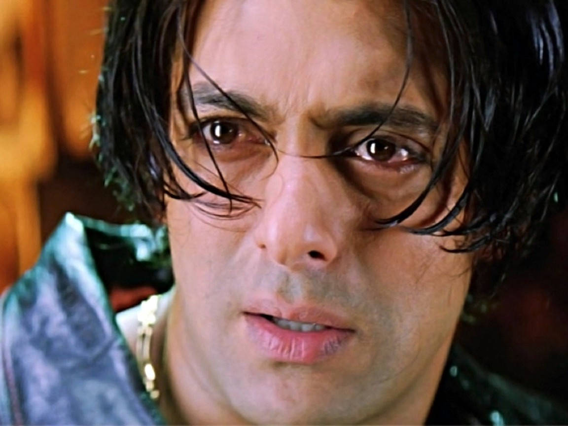 Tere Naam, man, wet dark hair, SD Desktop Wallpaper