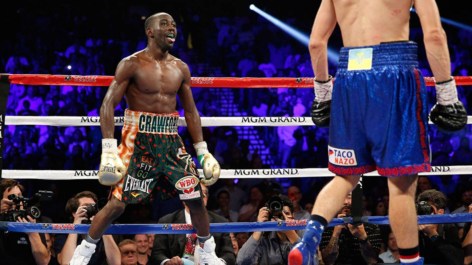 Terence Crawford, desktop light, standing, Full HD Desktop Wallpaper