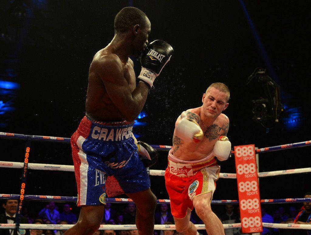 Terence Crawford, boxers, brightly lit ring, SD Desktop Wallpaper