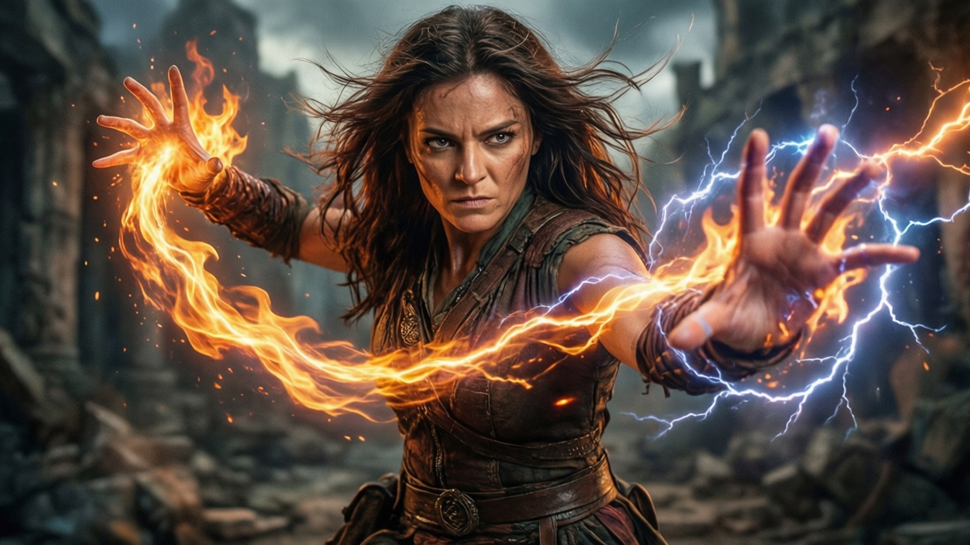 Terra Branford, magic, battle, Full HD Desktop Wallpaper