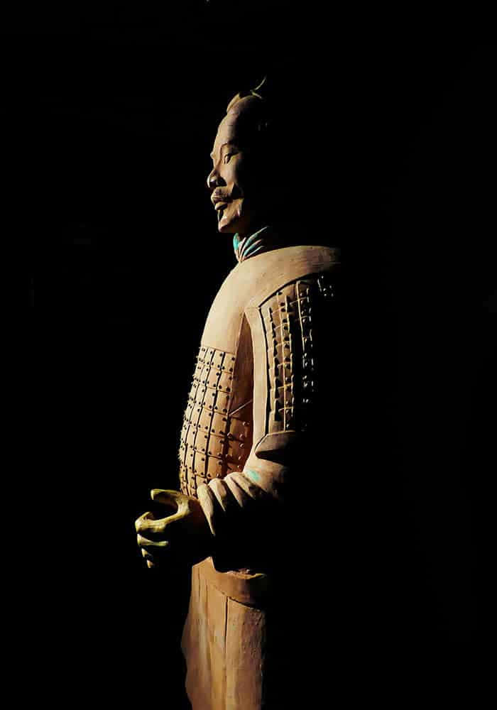 Terracotta Warriors, sculpture, Chinese portrait, SD Phone Wallpaper