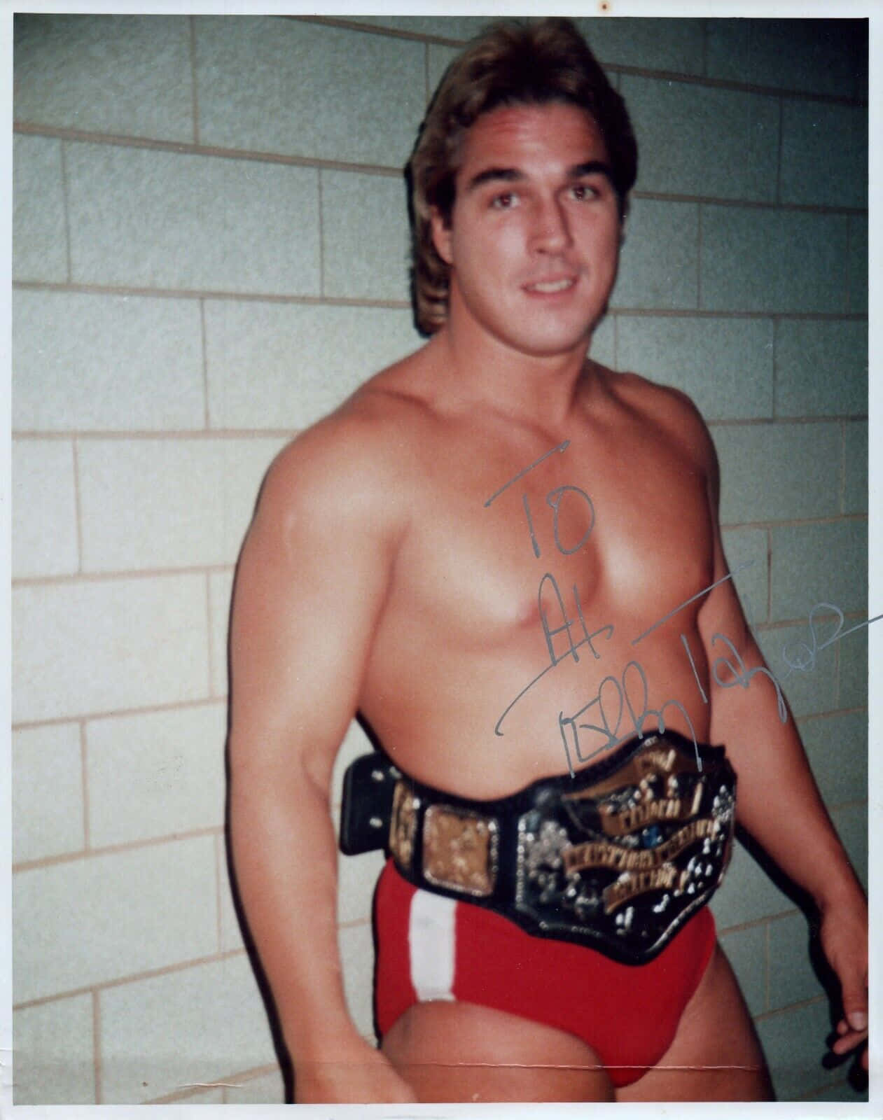 Terry Taylor, red trunks, championship belt, HD Phone Wallpaper