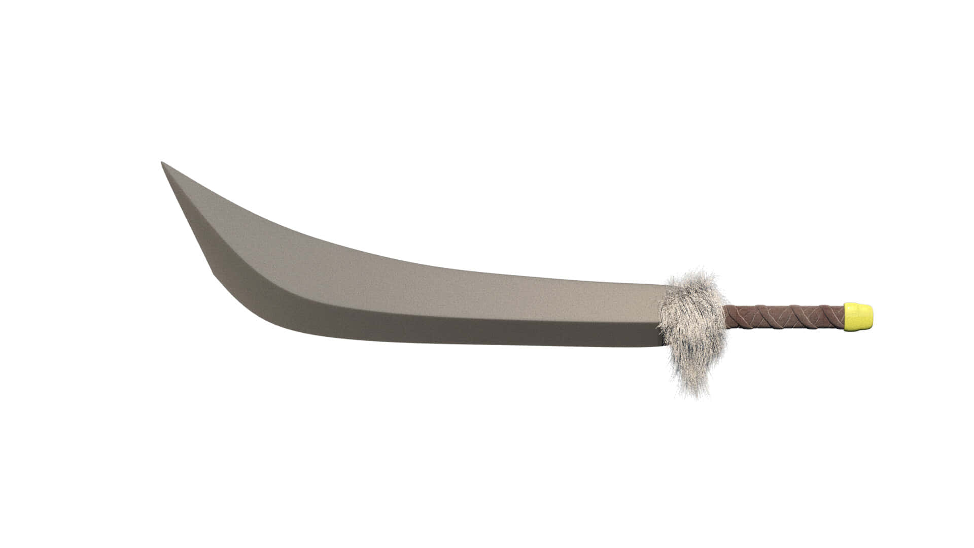 Tessaiga, gray blade, brown handle, Full HD Desktop Wallpaper