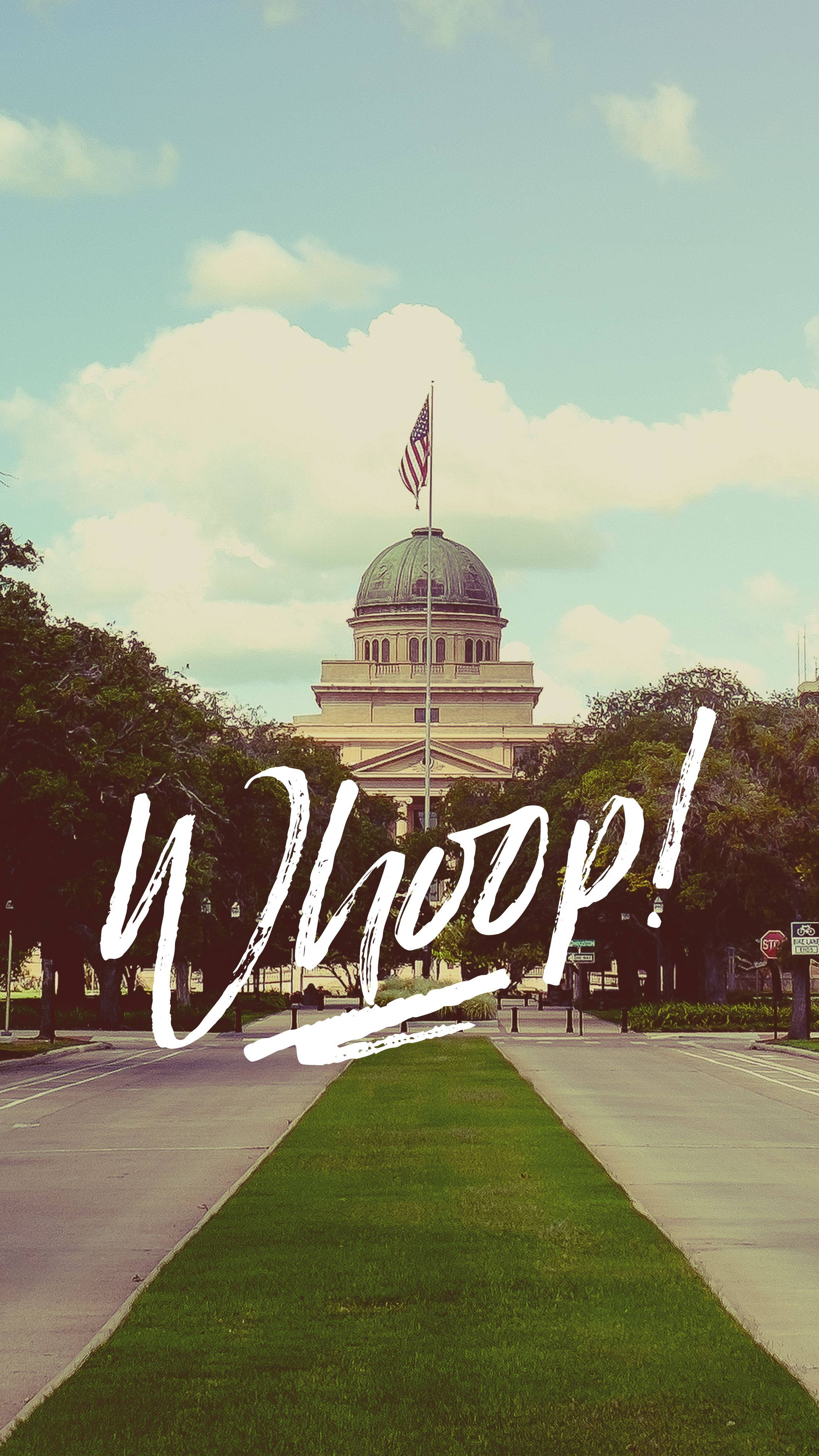Texas A&M University, domed government building, bright sky, 4K Phone Wallpaper