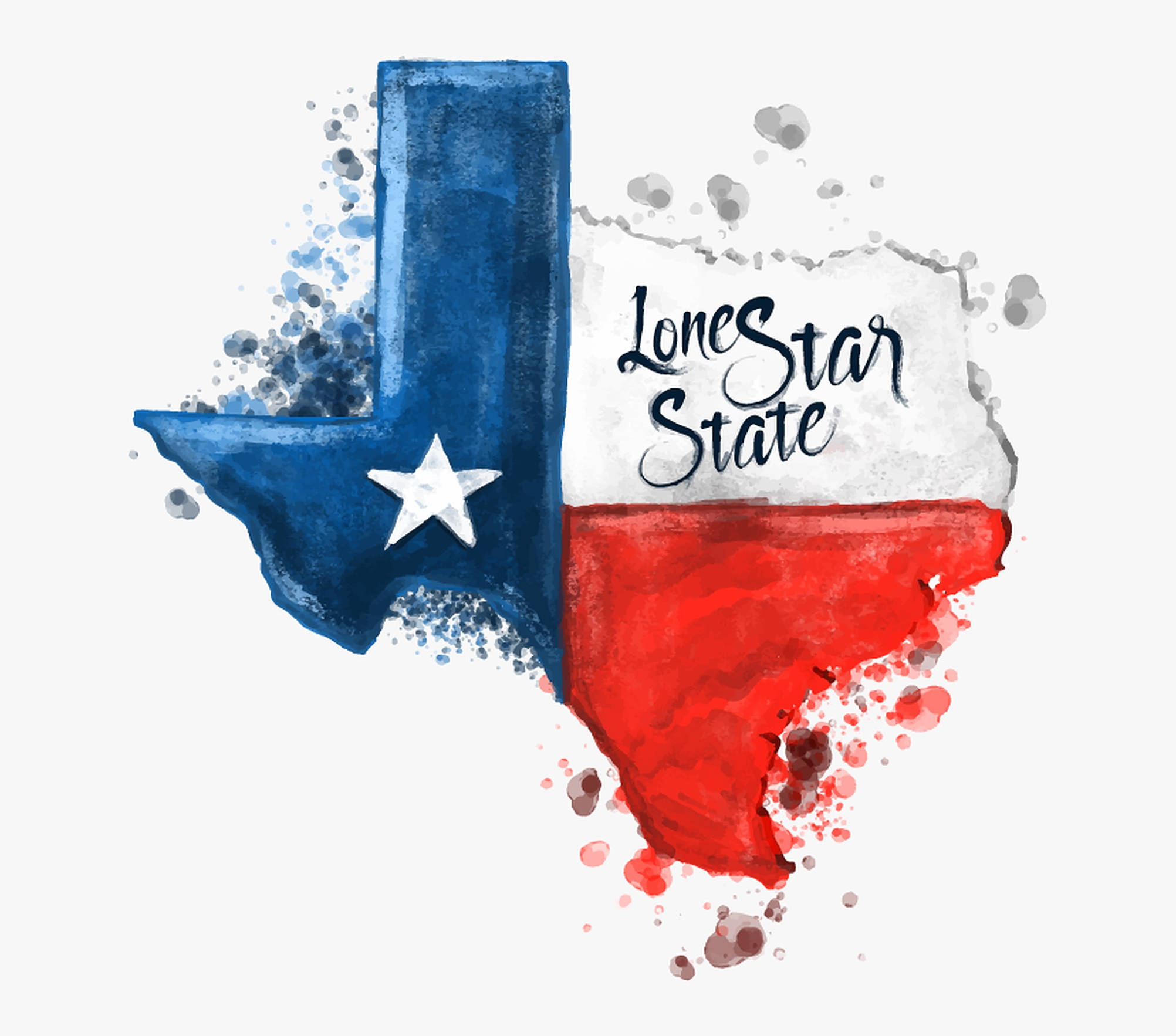 Texas flag, lone star, flag colors, Full HD Desktop Wallpaper