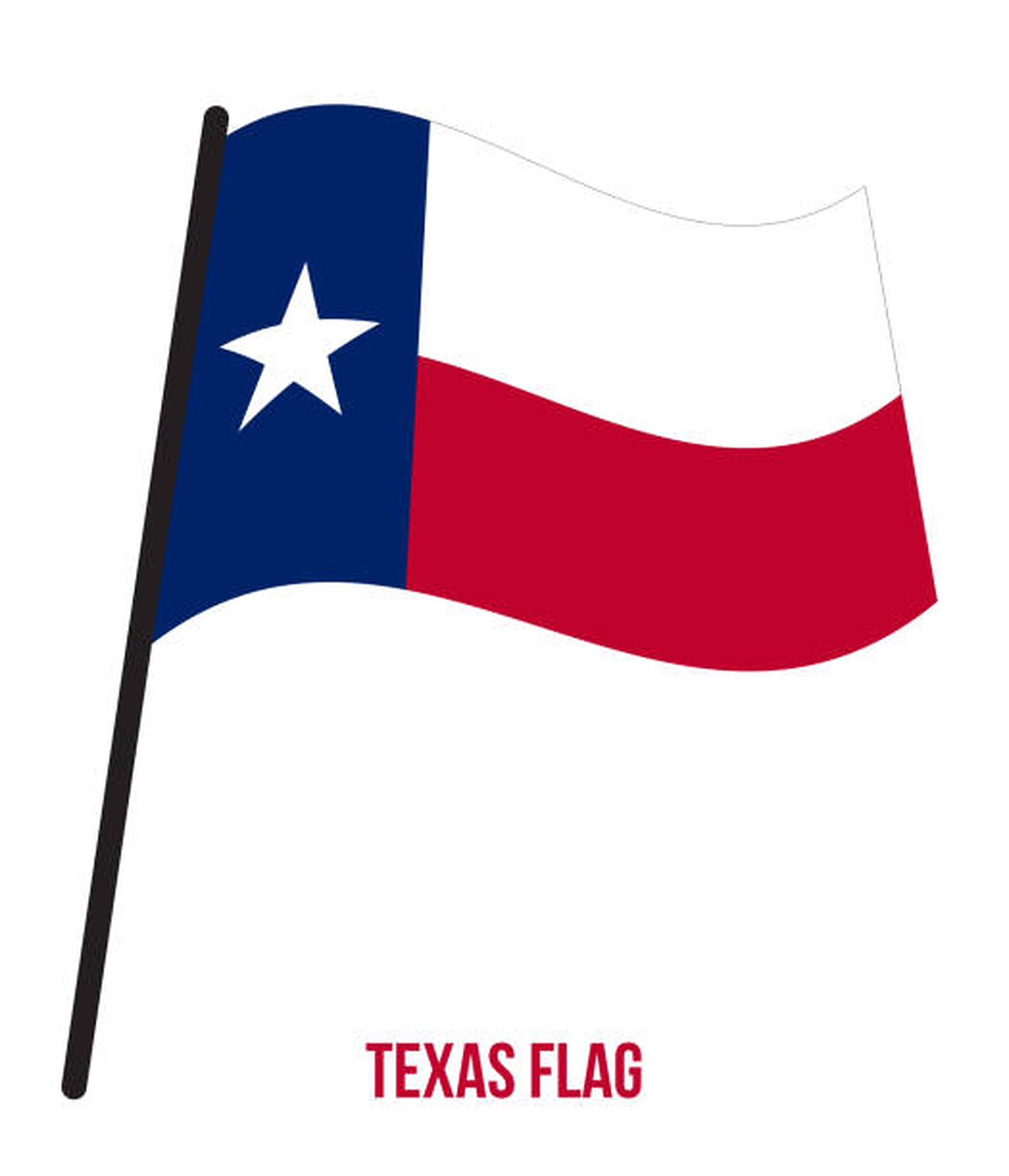 Texas flag, blue, white, Full HD Phone Wallpaper