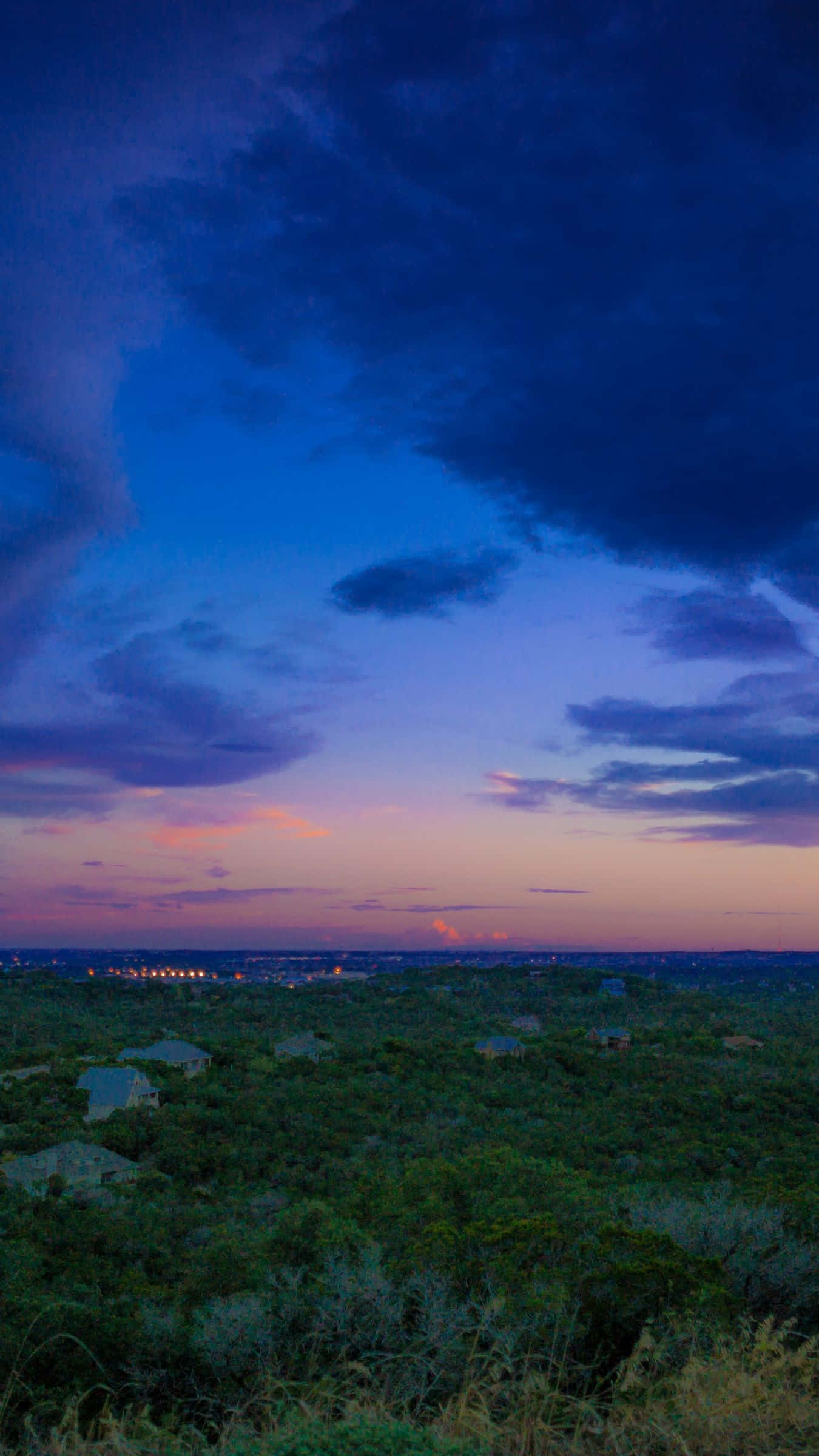 Texas, iPhone, twilight sky, Full HD Phone Wallpaper