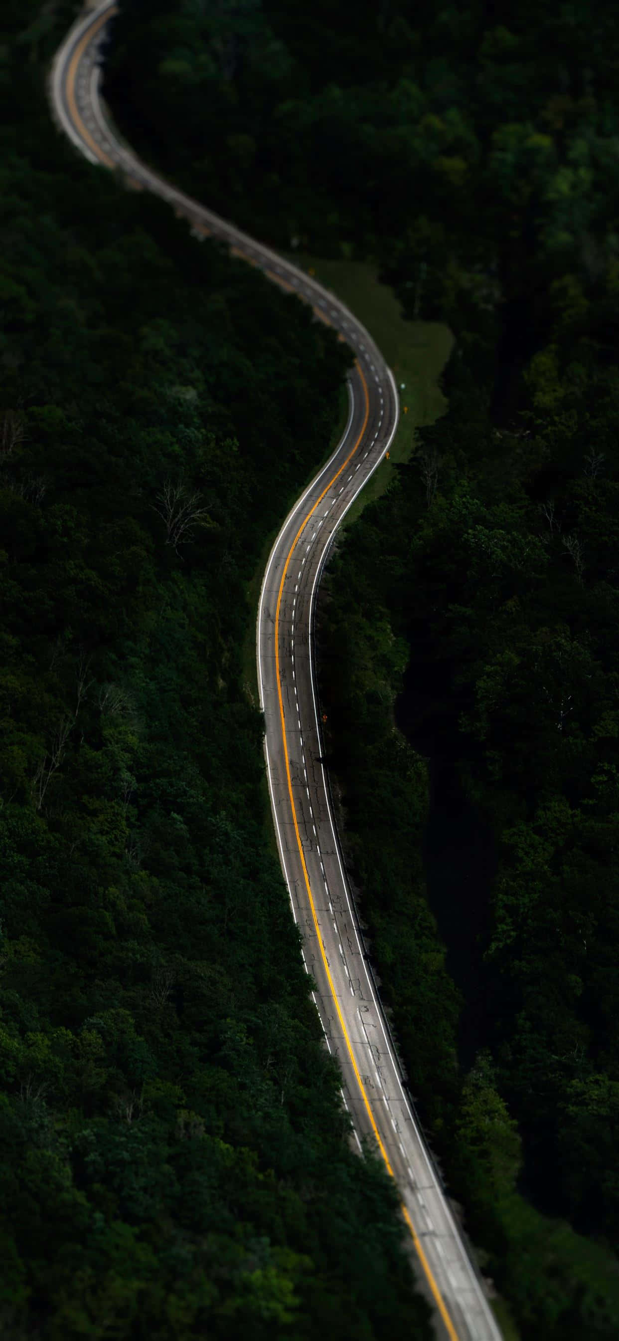 Texas iPhone, 1242 x 2688, asphalt road, 2K Phone Wallpaper