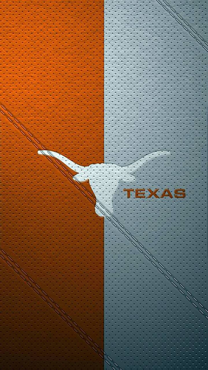 Texas Longhorns, orange, blue, HD Phone Wallpaper