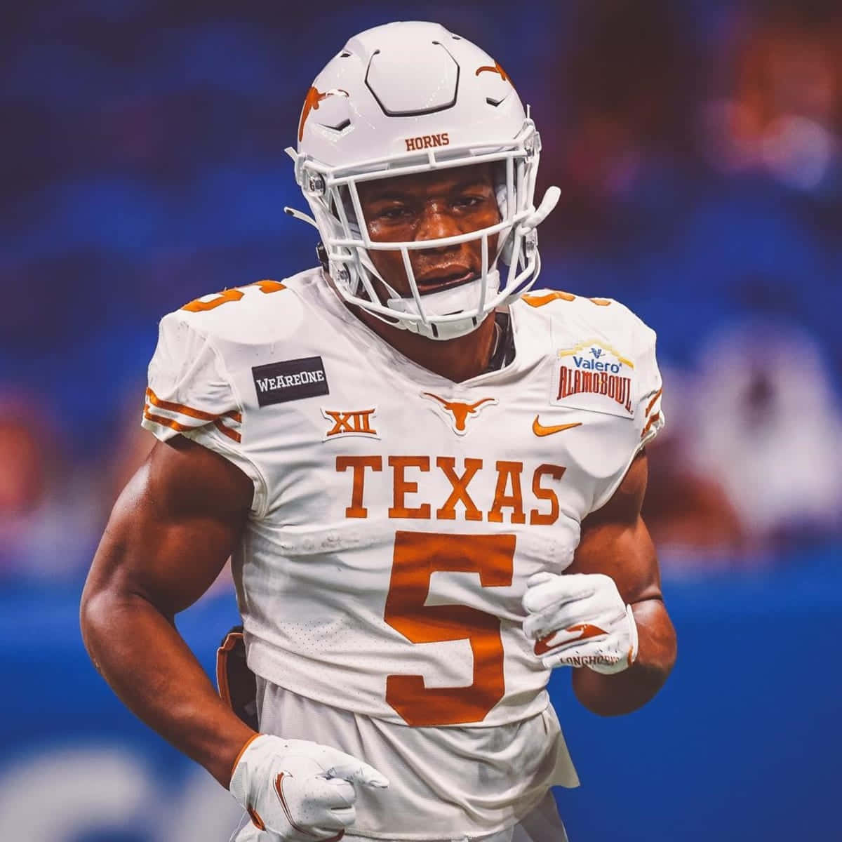 Texas Longhorns, football player, number5, SD Desktop Wallpaper