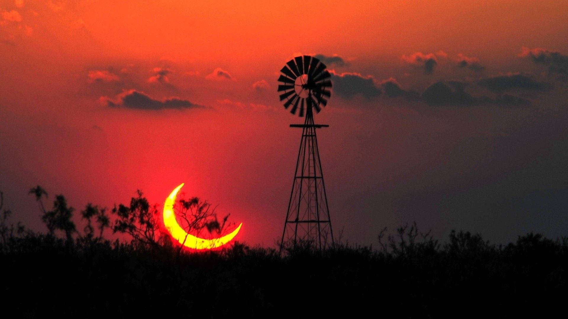 Texas, country, sunset, Full HD Desktop Wallpaper