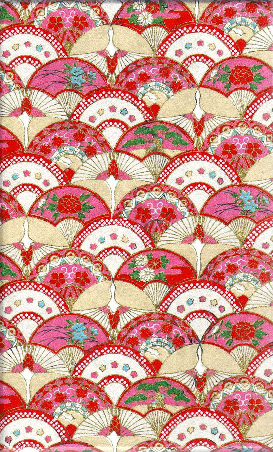 textile art, red, pink, HD Phone Wallpaper