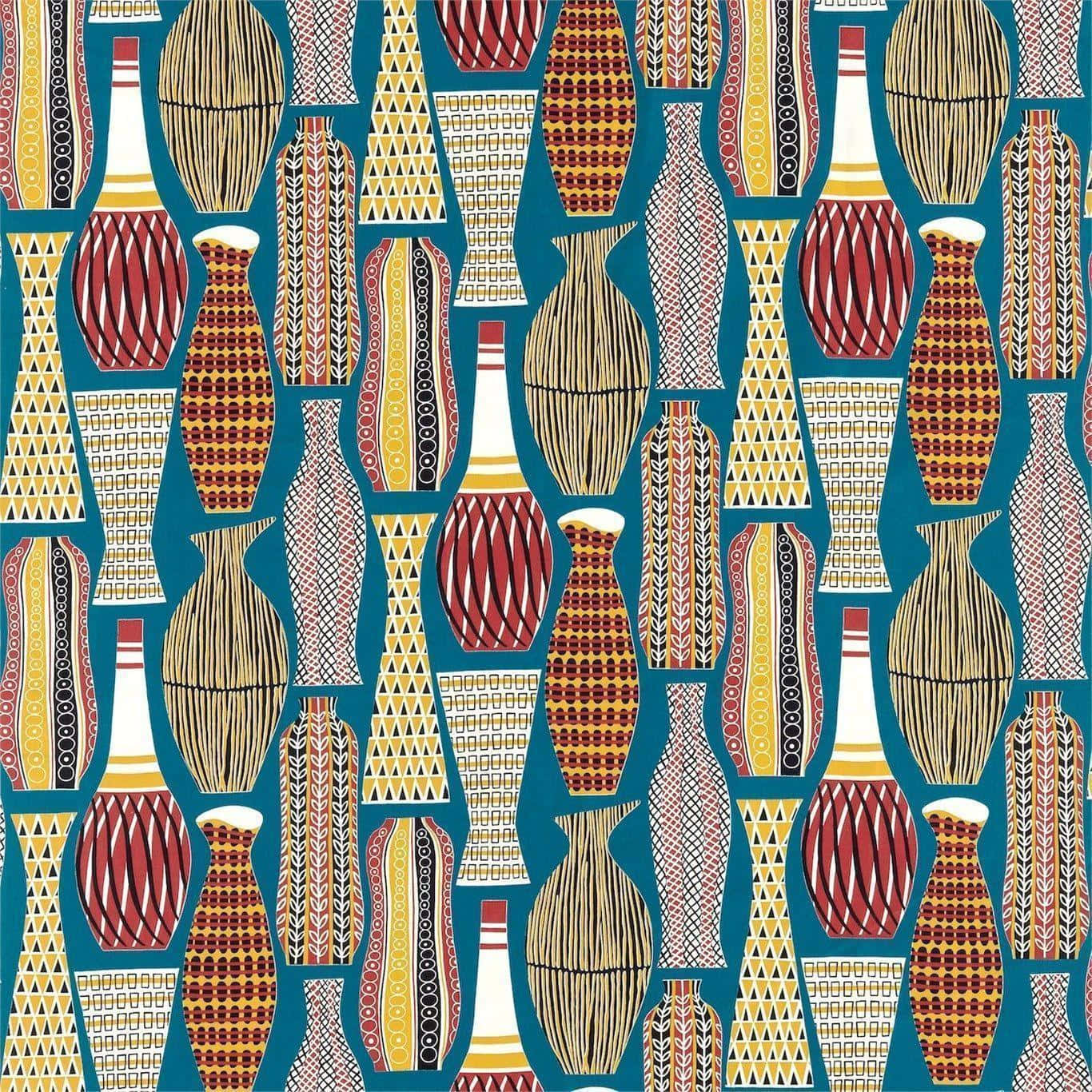 textile art, red, beige, HD Desktop Wallpaper