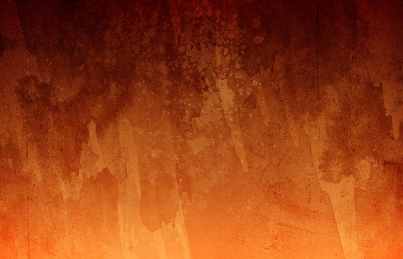 gradient orange grunge texture, warm orange and brown hues, splatters, HD Desktop Wallpaper