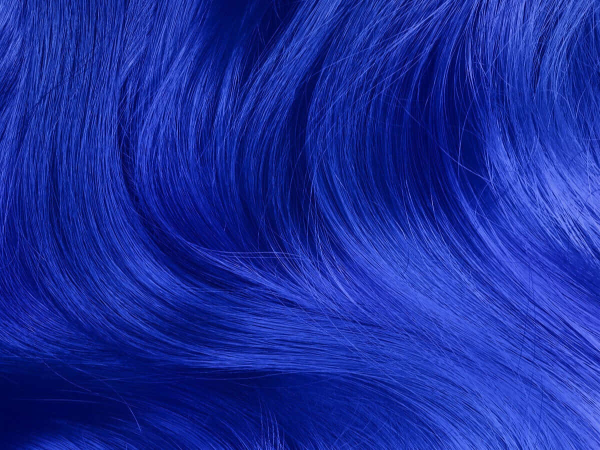 royal blue, glossy, flowing waves, SD Desktop Wallpaper