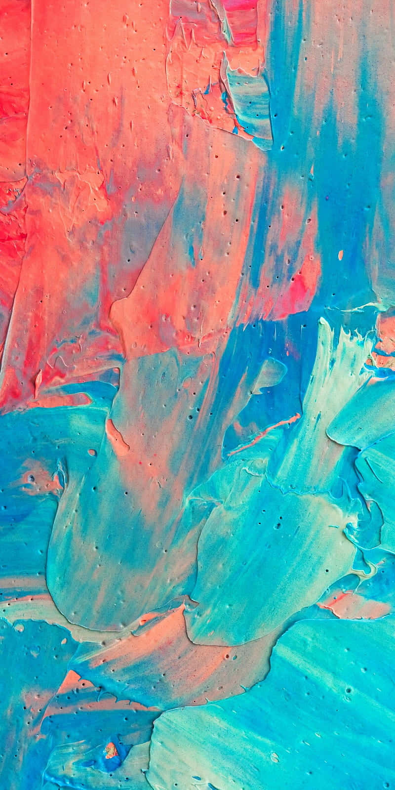 blue, red, coral, HD Phone Wallpaper