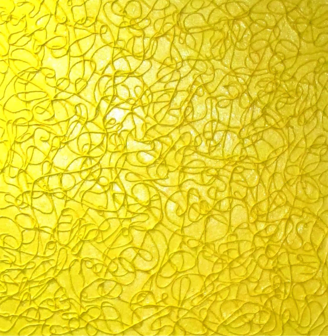 yellow, textured paint, swirling patterns, SD Phone Wallpaper