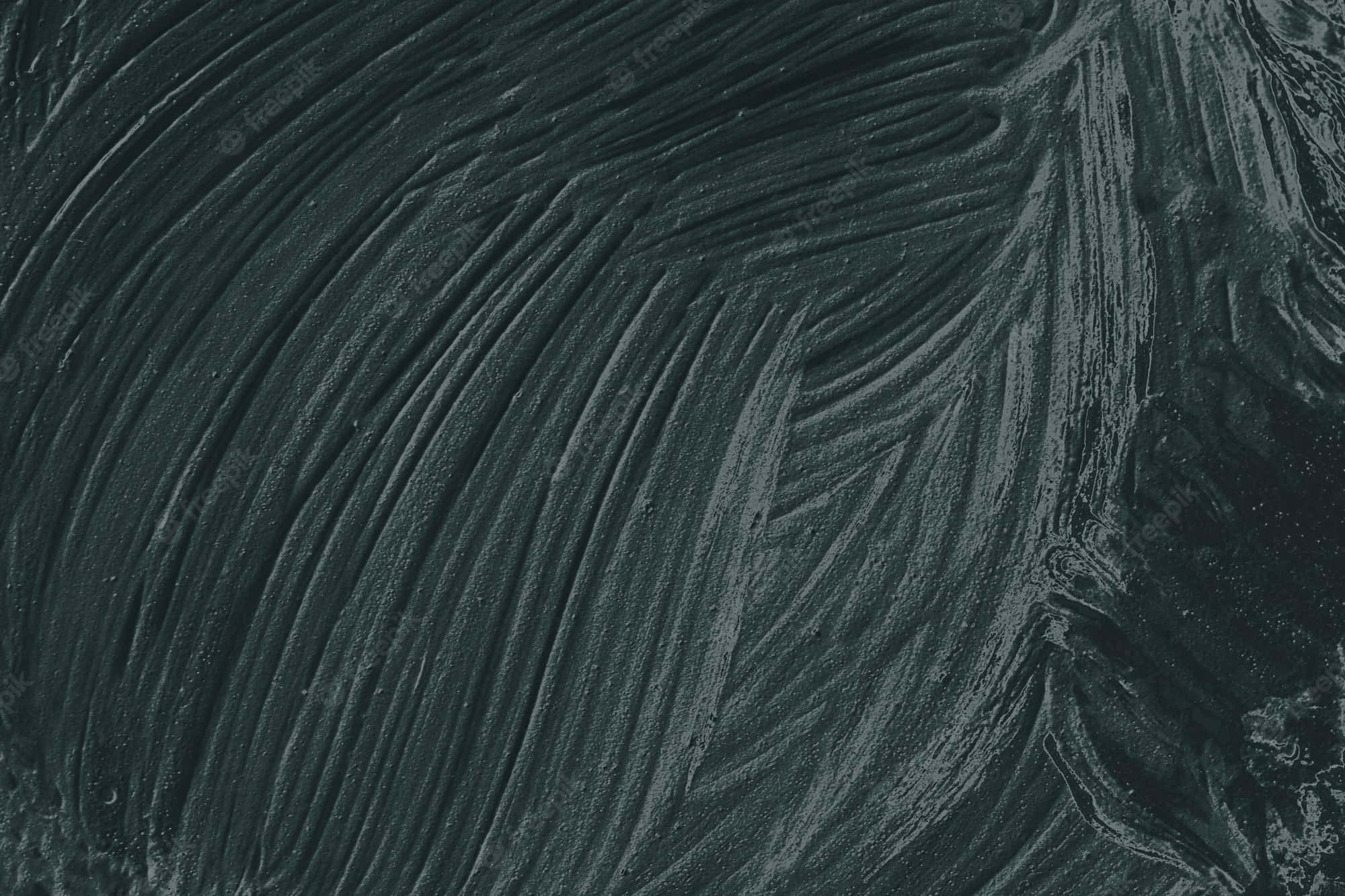 dark teal, textured surface, flowing brushstroke patterns, Full HD Desktop Wallpaper