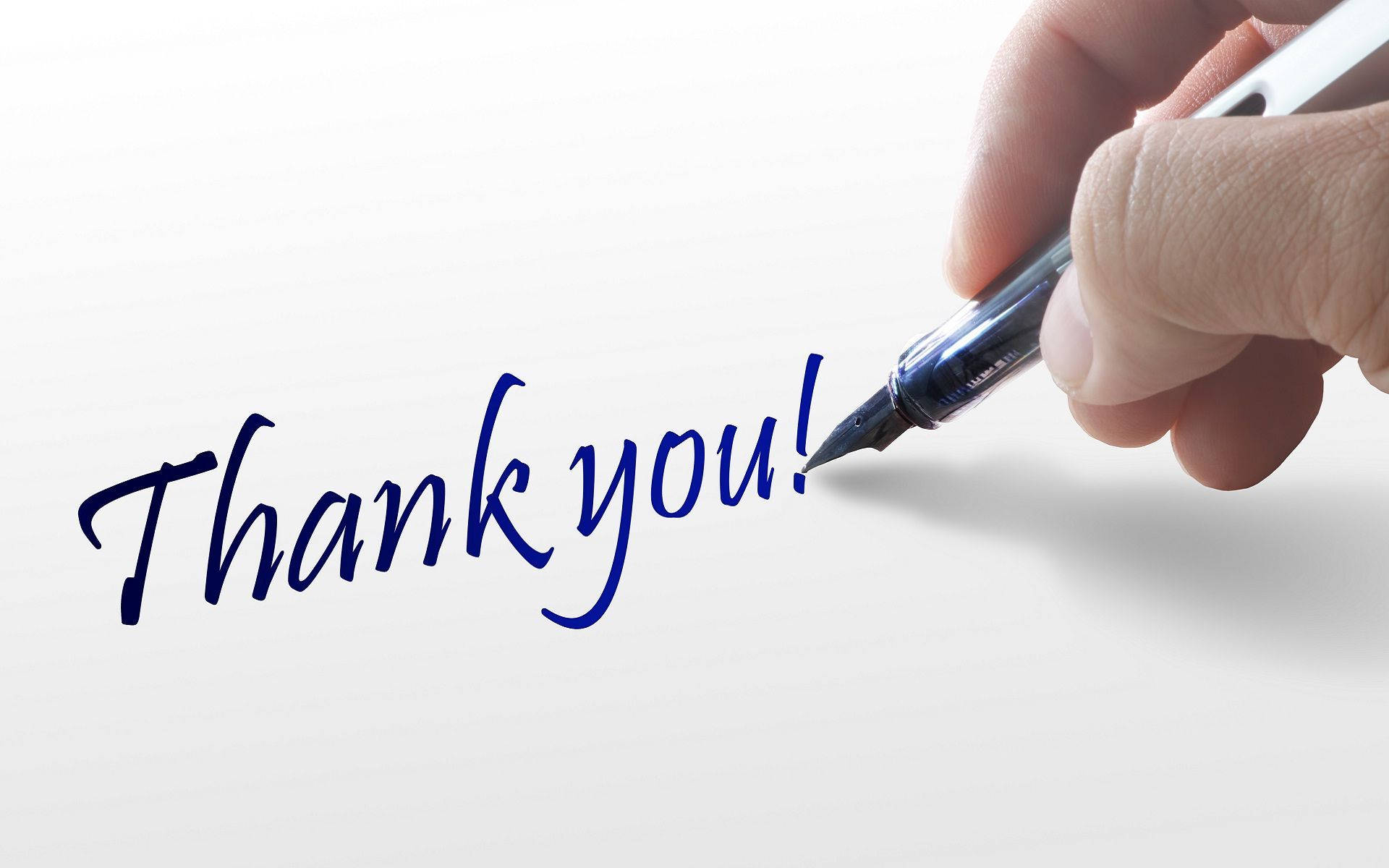 fountain pen, elegant blue cursive, clean white paper, Full HD Desktop Wallpaper