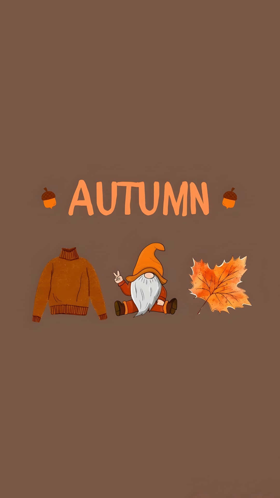autumn thanksgiving gnome, gnome, sweater, Full HD Phone Wallpaper
