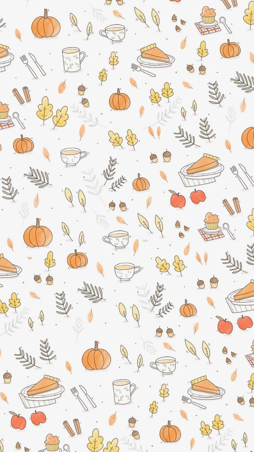 Thanksgiving, autumnal items, pumpkins, HD Phone Wallpaper