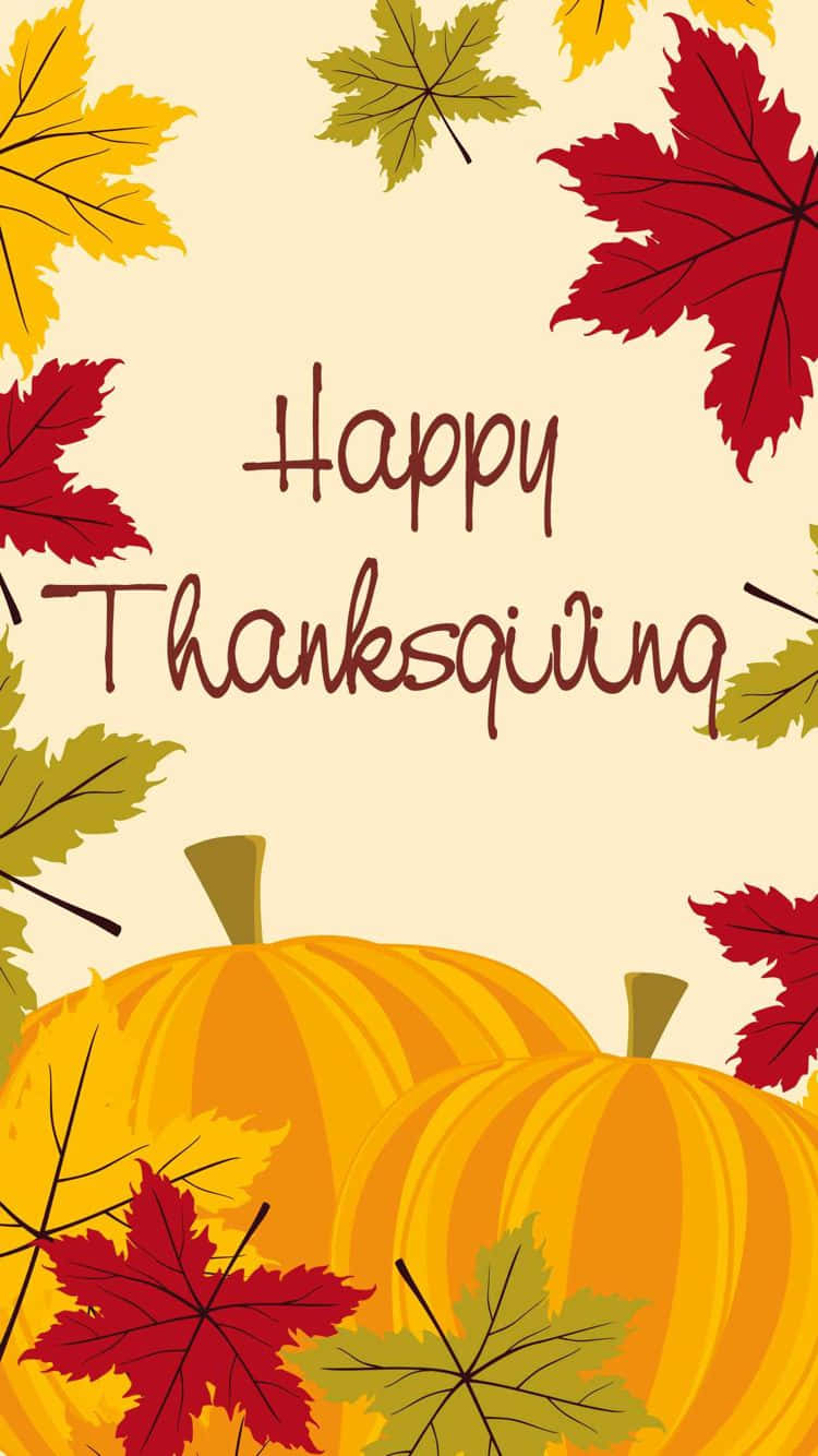 Thanksgiving, autumn leaves, red yellow and green, HD Phone Wallpaper